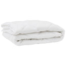 Dyne med pude 3 stk. Hvid Mikrofiber
