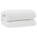 Dyne med puder med pude 3 stk. Hvid Microfiber