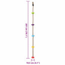 Klatre Rep Flerfarvet 10,5 x 10,5 x 201 cm Polyester