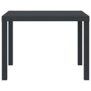 Havemøbel Bord Antracit 100 x 100 x 73 cm polyrattan