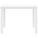 Havemøbel Bord Hvid 100 x 100 x 73 cm polyrattan