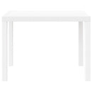 Havemøbel Bord Hvid 100 x 100 x 73 cm polyrattan