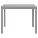 Havemøbel Bord Lysegrå 100 x 100 x 73 cm polyrattan