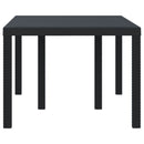 Havemøbel Bord Antracit 150 x 100 x 73 cm polyrattan