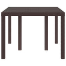 Havemøbel Bord Brun 150 x 100 x 73 cm polyrattan