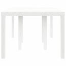 Havemøbel Bord Hvid 200 x 100 x 73 cm polyrattan