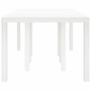 Havemøbel Bord Hvid 250 x 100 x 73 cm polyrattan