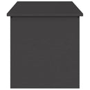 Udendørs Opbevaringskasse Sort 100 x 50,5 x 50 cm Stål