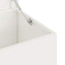 Udendørs Opbevaringskasse Hvid 100 x 50,5 x 50 cm Stål