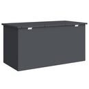 Udendørs Opbevaringskasse Antracit 100 x 50,5 x 50 cm Stål