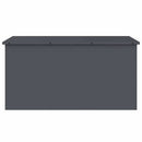 Udendørs Opbevaringskasse Antracit 100 x 50,5 x 50 cm Stål