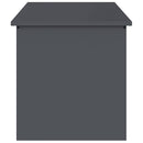 Udendørs Opbevaringskasse Antracit 100 x 50,5 x 50 cm Stål