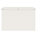 Udendørs Opbevaringskasse Hvid 80 x 50,5 x 50 cm Stål