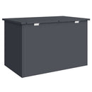Udendørs Opbevaringskasse Antracit 80 x 50,5 x 50 cm Stål