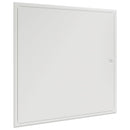 Adgangspanel Hvid 63 x 63 x 3 cm Stål