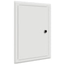 Adgangspanel Hvid 33 x 23 x 3 cm Stål