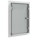 Adgangspanel Hvid 33 x 23 x 3 cm Stål