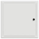 Adgangspanel Hvid 33 x 33 x 3 cm Stål