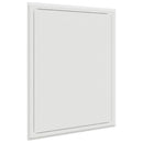Adgangspanel Hvid 43,5 x 33 x 3 cm Stål