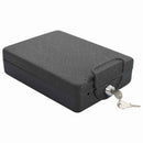 Bil Safe med lås Sort 22 x 16 x 7 cm Stål