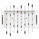 Fodboldbord Hvid 125 x 60,5 x 80 cm Konstrueret træ