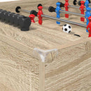 Fodboldbord Sonoma eg 125 x 60,5 x 80 cm Konstrueret træ