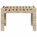 Fodboldbord Sonoma eg 125 x 60,5 x 80 cm Konstrueret træ