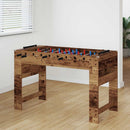 Fodboldbord Gammelt træ 125 x 60,5 x 80 cm Konstrueret træ