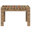 Fodboldbord Artisan Eg 125 x 60,5 x 80 cm Konstrueret træ