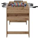 Fodboldbord Artisan Eg 125 x 60,5 x 80 cm Konstrueret træ