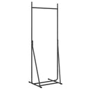 Tøjstativ Sort 62 x 48 x 158 cm Stål