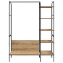Tøjstativ Beige 120 x 44 x 160 cm Konstrueret træ