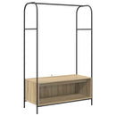 Tøjstativ Brun eg 100 x 44 x 160 cm Konstrueret træ