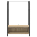 Tøjstativ Brun eg 100 x 44 x 160 cm Konstrueret træ