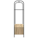 Tøjstativ Brun eg 100 x 44 x 160 cm Konstrueret træ