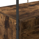 Tøjstativ Brun eg 100 x 44 x 160 cm Konstrueret træ