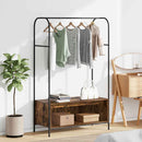 Tøjstativ Brun eg 100 x 44 x 160 cm Konstrueret træ
