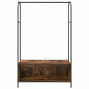 Tøjstativ Brun eg 100 x 44 x 160 cm Konstrueret træ