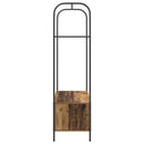 Tøjstativ Brun eg 100 x 44 x 160 cm Konstrueret træ