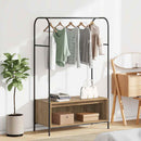 Tøjstativ Brun eg 100 x 44 x 160 cm Konstrueret træ