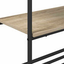 Tøjstativ Sonoma eg 60 x 30 x 171 cm Konstrueret træ