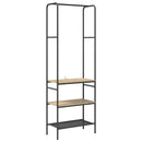Tøjstativ Sonoma eg 60 x 30 x 171 cm Konstrueret træ