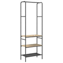 Tøjstativ Sonoma eg 60 x 30 x 171 cm Konstrueret træ