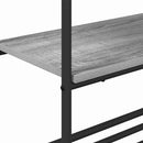Tøjstativ Grå sonoma-eg 60 x 30 x 171 cm Konstrueret træ