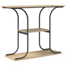 Konsolbord Sonoma eg 101 x 35 x 80,5 cm Konstrueret træ