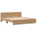 Sengeramme med sengegavl Artisan-eg 180 x 200 cm