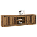 TV Enheder 2 pcs Brun 180 x 34 x 50 cm Konstrueret træ