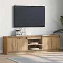 TV Enheder 2 pcs Brun 180 x 34 x 50 cm Konstrueret træ