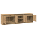 TV Enheder 2 pcs Brun 180 x 34 x 50 cm Konstrueret træ