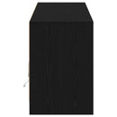 TV Enheder 2 pcs Sort 180 x 34 x 50 cm Konstrueret træ